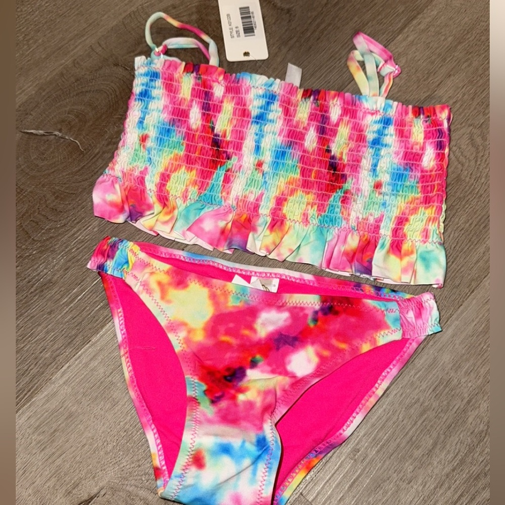 Toddler Kids Envya two piece swimsuit 
Colorful